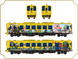 国鉄 ＪＲ 唐津線 サボ　裏は佐賀線 ロマ佐賀列車｜ロマンシング佐賀 2022｜SQUARE ENIX